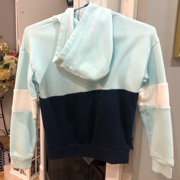 Athletic Works Girls Hooded Zip Up Long Sleeve Jacket - Picture 2 of 3